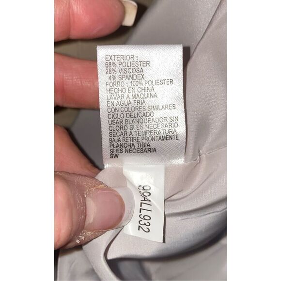 Alex Marie Blazer Sz 16W Khaki Lined Wardrobe Staple Plus Size - Picture 14 of 15